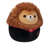 Squishmallows SQWB00322 - Peluche de León Gryffindor de Harry Potter con Bata de Hogwarts, 25 cm, Oficial de Jazwares, Peluche Supersuave