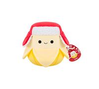 Squishmallows SQXM01490 Junie The Banana con Gorro 19 cm Oficial Jazwares Peluche Super Suave