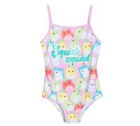 Squishmallows Traje de baño para niñas, traje de baño de una pieza, multicolor, 9 - 10 Años