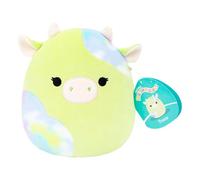 Squishmallows Tregua Original de 7.5 Pulgadas, la Vaca Verde Claro