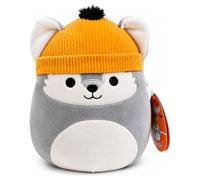 Squishmallows Willy el Lobo Gris Original de 7.5 Pulgadas | Peluche oficial de Jazwares para Halloween