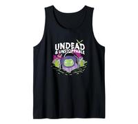 Squishmallows Zombie Undead Unstoppable Halloween Camiseta sin Mangas