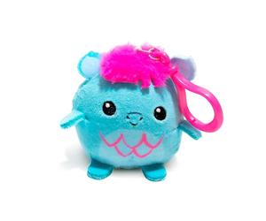 Squishpets Nila G Llavero de Peluche de Unos 6 cm con Detalles Bordados, 6 Modelos para Coleccionar