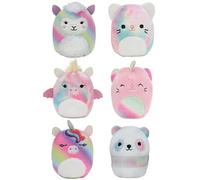 Squishville by Squishmallows- Peluche, Color Rainbow Dream Squad (JAZWARES SQM0066)