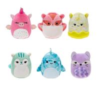 Squishville SQM0507 - Juego de 6 Figuras de Peluche de 5 cm