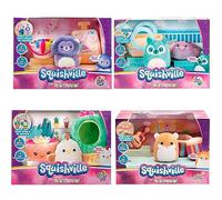 Squishville Set de Juego Mini Peluches Squishmallows con Accesorios Surtidos