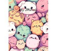 Squishy Animal Journal - Cute Pastel Plushie Edition | 180 Lined Pages, 8.5×11 | The Journal by Lucero