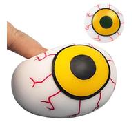 Squishy Halloween Eyeball Stress Ball Toy - Soft Squeeze Eyeball Fidget, Kids and Adults Halloween Eyeball Toy | Halloween Party Favors, Trick Treat Bag Fillers, Sensory Stress Toy, 1pc