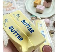 Squishy Mantequilla Stick Lata Antiestrés Squishy Slow Rising Squeeze Juguete Slow Rising Toys SquishyAlimentos Juguetes Speelgoed Niños Adultos Amarillo (4 x 4 x 14 cm, 1 pieza)