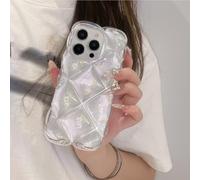 Squishy Phone Case Cute Soft Sparkle Glitter Drop-Resistant Shockproof Slim Fit Protection Cover Jelly Phone Case for iPhone 17/16/15/14/13 Pro MAX (#3,for 14promax)