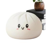 Squishy Stress Toy - Cute Dumpling Fidget for Desk Decor | Soft Squeeze Ball with Realistic Texture, Soft Elastic Squeeze Ball, Relaxing Hand Toy for Office Classroom Travel Party Gift Idea