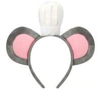 SquishyWorld Este es un divertido accesorio para la cabeza para fiestas de carnaval y Halloween; un gorro de chef ajustable que también se puede utilizar como accesorio de disfraces de animales en