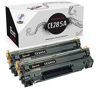 Squuido 2 Cartuchos de tóner CE285A compatibles para HP Laserjet Pro P1102 P1102w P1100 M1130 M1210 MFP M1212nf M1213nf M1217nfw M1132 M1134 M1136 P1103 P1104 P1104w | Alto Rendimiento 1600 páginas