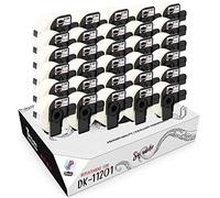 Squuido 30 rollos DK-11201 DK11201 Etiquetas compatibles para Brother P-Touch QL-500 QL-550 QL-560 QL-570 QL-580 QL-700 QL-800 QL-810W QL-820NWB QL-1100 1110NWB | 29mm x 90mm | 400 Etiquetas por Rollo