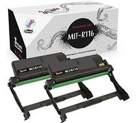 Squuido Pack de 2 Tambores MLT-R116 compatibles para Samsung Xpress SL-M2625 M2625D M2626 M2675 M2675FN M2825 M2825DW M2825ND M2826 M2835DW M2875 M2875FD M2875FW M2875ND M2876 M2885FW | 9000 páginas
