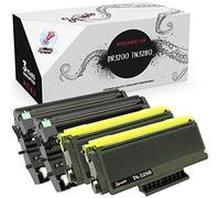 Squuido tambor DR-3200 +2 cartuchos de tóner TN-3280 compatibles para Brother DCP-8070D DCP-8085DN HL-5340D HL-5350DN HL-5350DNLT HL-5370DW HL-5380DN MFC-8370DN MFC- 8380DN 8880DN | 25000/7000 páginas