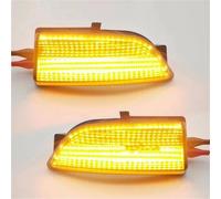 SQWDWEGF Intermitente Lateral 2 Luces LED Dinámicas Intermitentes Para Espejo Lateral Secuencial Para Ford Para Ranger T6 2012-2021 Para Wildtrak Indicador Intermitente Lateral(Model A)