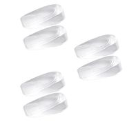 Sqxaldm 3 pares de almohadillas de gel de silicona para talón de Aquiles, 1 cm, 2 cm de altura, para la mayoría de tipos de calzado deportivo, botas, zapatos altos y tenis (1 cm x 2 + 2 cm x 1)