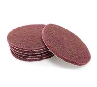 SQXBK Almohadilla de interfaz de esponja de 125 mm, 10 unidades, 320 x 400, malla de 125 mm, discos de lijado de bucle, almohadillas de respaldo para lijadora