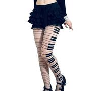 SQYZRZ 2025 New Piano Tights - Funky Patterned Stockings, Y2K Women Sexy Piano Key Stockings (C,Talla única)
