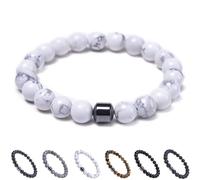 SQYZRZ 2025 New Triple Power Anti-Anxiety Bracelet, Anti-Smoking Bracelet, Personalized Quitting Companion, for Men and Women Energy Bangle Gifts (E)
