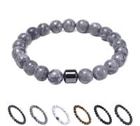 SQYZRZ 2025 New Triple Power Anti-Anxiety Bracelet, Anti-Smoking Bracelet, Personalized Quitting Companion, for Men and Women Energy Bangle Gifts (C)