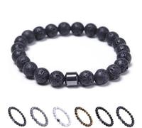 SQYZRZ 2025 New Triple Power Anti-Anxiety Bracelet, Anti-Smoking Bracelet, Personalized Quitting Companion, for Men and Women Energy Bangle Gifts (A)