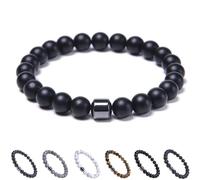 SQYZRZ 2025 New Triple Power Anti-Anxiety Bracelet, Anti-Smoking Bracelet, Personalized Quitting Companion, for Men and Women Energy Bangle Gifts (B)
