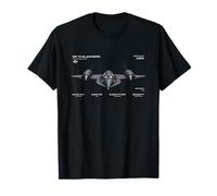 SR-71 Blackbird Spy Plane Mach 3.2+ Leyenda de reconocimiento Camiseta