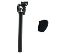 SR Suntour SP12 NCX VK1919 - Tija de sillín con Cubierta Protectora (31,6 x 350 mm, Color Negro)