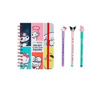 Sr. Wonderful - Agenda semanal Hello Kitty 2026 2027 + 3 bolígrafos borrables - Planificador compacto con pegatinas, uno es el mejor equipo