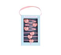 Sr. Wonderful - Juego de 3 pinzas y 3 gomas para el cabello para un peinado súper en un abrir y cerrar de ojos, diseño de unicornio, diseño aleatorio
