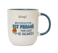 Sr. Wonderful - Taza - El escritorio del drama está cerrado por vacaciones - Taza de cerámica con mensaje divertido