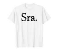 Sra. Mrs Española Esposa Marido Boda Sr Mr Matching Señora Camiseta