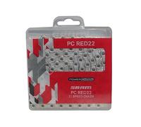 Sram 00.2518.005.003 Cadena Red 22, Hollowpin, 114 eslabones, 11v, Unisex Adulto