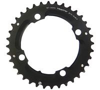 Truvativ Plato X0 / X9 / X7 / X5 MTB 4 brazos, círculo de agujeros de 104 mm negro 36 dientes pin largo