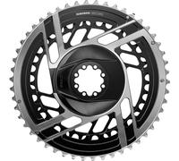 SRAM accessorio Spider quarq AXS corone 46-33 Nero/Argento E1