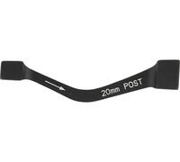 SRAM Adaptador de frenos de disco para discos de 200 mm negro PM 7" auf PM