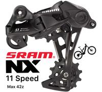 SRAM Cambio NX 1x11 Para MTB Ebike Con Jaula Larga Horizon Max 42Z Negro
