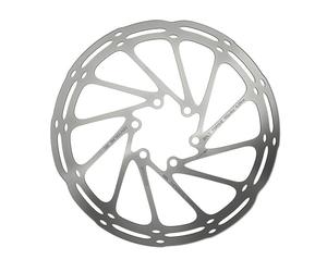 SRAM CenterLine - Rotor de freno de disco, 180 mm, 6 pernos, 2 mm, color plateado