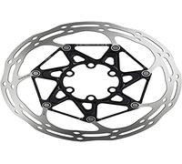 SRAM Centerline X - Disco de Freno - Redondeado 6 Agujeros 2 Piezas Negro/Plateado 2019