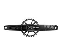 SRAM Crank Nx Eagle Fat Bike 4" Dub 12S W Direct Mount 30T X-Sync 2 Steel Chainr