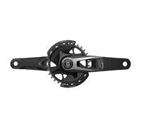 SRAM Crankset Powermeter X0 Eagle Spindle Q174 55Mm Chainline Dub MTB Wide Black