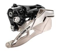 Sram - Desviador Delantero X.0-16 2X10 Abrazadera Baja Tiro Inf 31.8/34.9