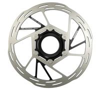 SRAM Disco Freno paceline Two Pieces 140mm Center Lock arrotondato A2 Am DB Rotor CL 140 ROUNDEDLR, Men's, Black, One Size