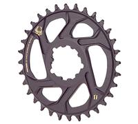 Sram Eagle X-Sync - Pedalier de aluminio de 34 dientes, montaje directo, impulso compensado, 12 velocidades - Color negro, 6 mm
