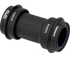 SRAM Eje de pedalier DUB PF30 Road Wide 68 mm negro PF30