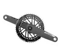 SRAM Force Biela - 160 mm, 12 velocidades, 48/35t, Montaje Directo de 8 Pernos, husillo Doble, Carbono, E1