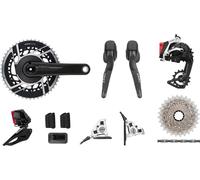 SRAM Grupo Red E1 AXS HRD FM 2x12 velocidades 35-48 negro 165.0 mm 35-48. 10-36