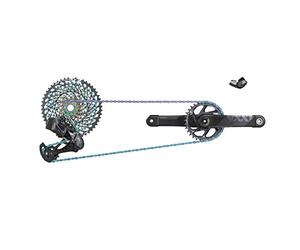 Sram Grupo Xx1 Eagle Axs - Biela de 170 mm, corona de 34 dientes, 12 velocidades, Dub Unisex Adulto, multicolor, talla única